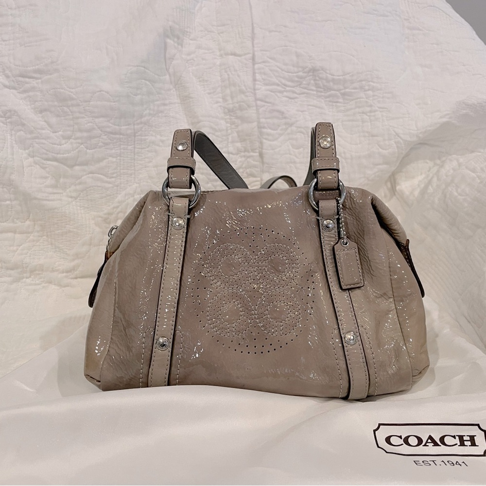 Coach Audrey Patent Leather!